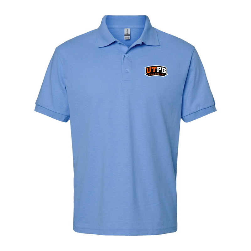 Men's UTPB Falcons Gildan Dry Blend Jersey Polo